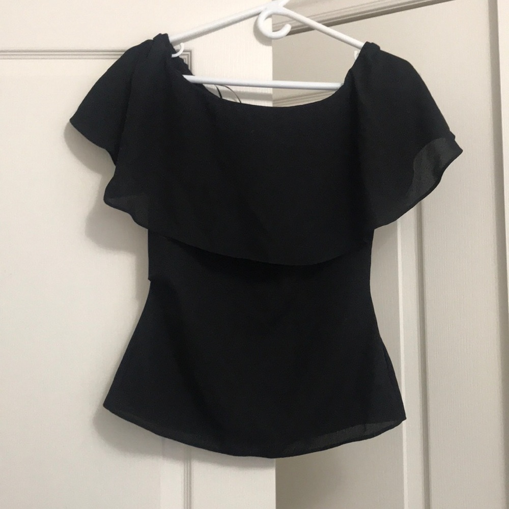 Nice black shoulder top